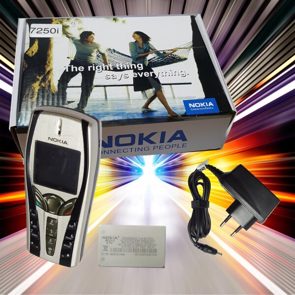 Nokia 7250i Ohne Simlock Handy Gold Mit OVP Neu AKKU
