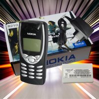 Nokia 8210i Ohne Simlock Handy SCHWARZ Mit OVP Neu AKKU