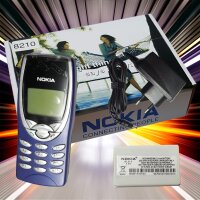 Nokia 8210i Ohne Simlock Handy BLAU blue Mit OVP Neu AKKU