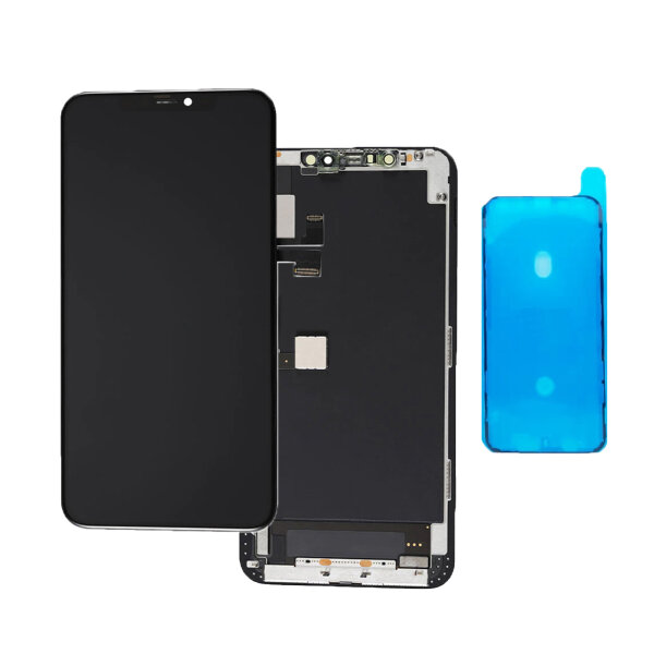 Für iPhone 11 Pro LCD Display Bildschirm Schwarz Black inkl. Klebedichtung