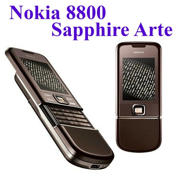 Nokia Arte 8800 Sapphire - Braun (Ohne Simlock) Handy