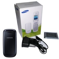 Original Samsung GT-E1272 Handy Schwarz Dual Sim...