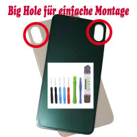 BIG HOLE Akkudeckel Für iPhone XS MAX Backcover...