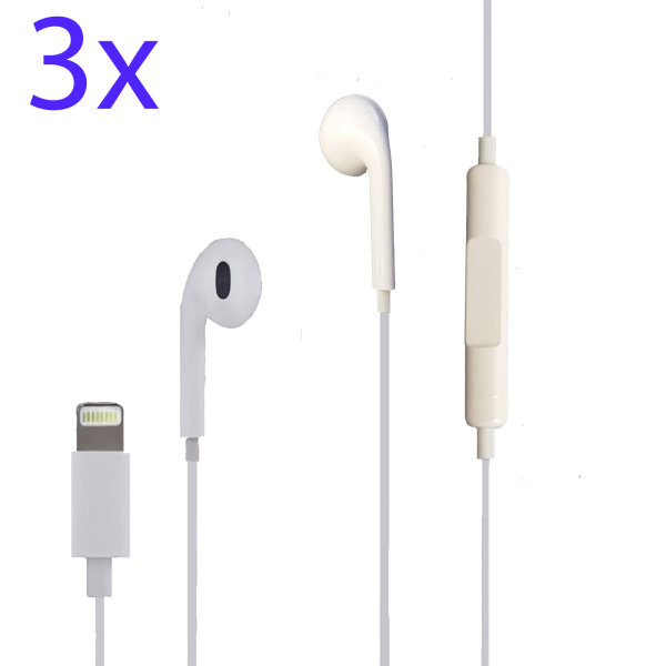 3x Bluetooth Kopfhörer Headset für iPhone 7 Plus iPhone 8 Plus iPhone X