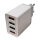 Ladegerät USB Netzadapter Fast Charger Power Adapter 4x USB Ausgang Netzteil 2,4A