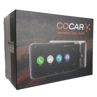 COCAR Navigation mit Sim-Karten Slot 5,5 Zoll Touch Display Dash-Kamera schwarz