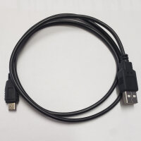 Ladekabel Datenkabel USB auf Mikro USB schwarz