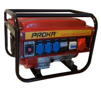 Proka 8000W Stromgenerator Notstromaggregat Benzin leise...