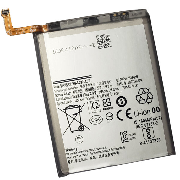 Akku für Samsung Galaxy S21 5G SM-G991F ersetzt EB-BG991ABY Battery Accu Battery