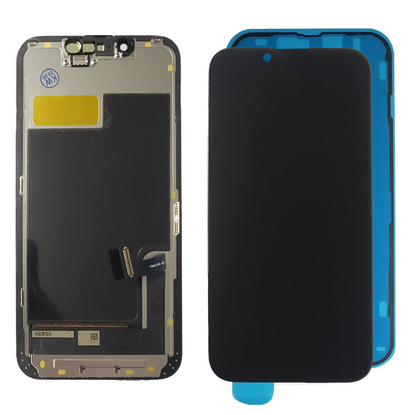OLED Display Für iPhone 13 Mini LCD Display Bildschirm + KLEBEPAD SCHWARZ Black