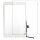 iPad 7 2019 A2197 A2198 A2200 / iPad 8 2020 A2429 A2430 Touchscreen Display 10,2 Glas Digitizer - WEIß + Homebutton + Glas