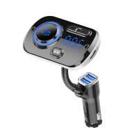 Bluetooth 5.0 FM Transmitter Auto Radio Adapter...