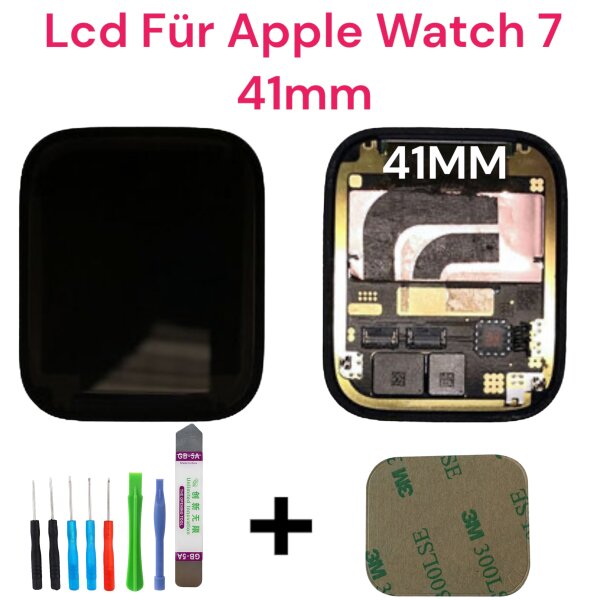 LCD Display Einheit Für Apple Watch Series 7 41mm Touch Screen Panel Digitizer