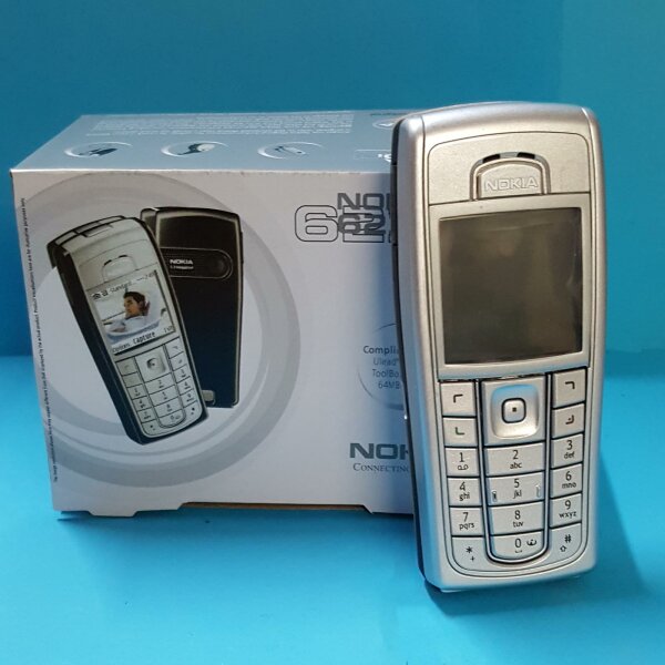 Nokia 6230i Ohne Simlock Handy Silber Mit OVP Gebraucht