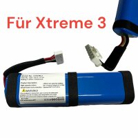 HX Akku Batterie 5200mAh für JBL Xtreme 3,...