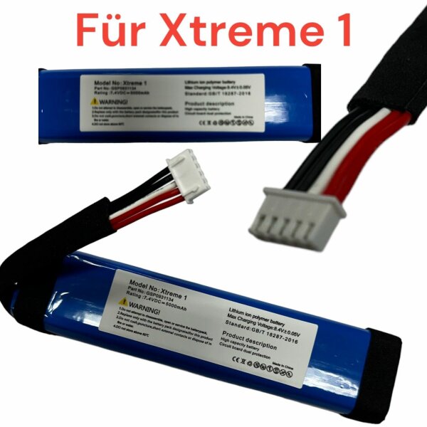 HX Akku Für JBL Extreme Xtreme 1 GSP0931134 Für MusikBox battery