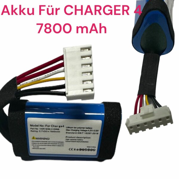 HX Akku Batterie 7800mAh für JBL Charge 4, Charge 4BLK, Neu  Mit 1 Jahr Garantie