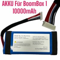 HX Akku für Lautsprecher JBL Boombox  1  / 7,4V...