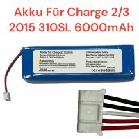 HX Akkus 6000mAh für JBL Charge 2 Plus 2+ 3 2015...