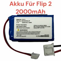 HX Akku für Lautsprecher JBL Flip 2 (2013 Version)...