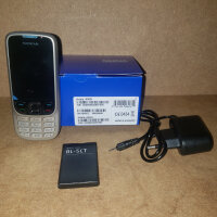 Nokia 6303i Classic - Steel (Ohne Simlock) Handy silber