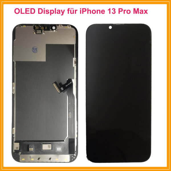 OLED FHD Display für iPhone 13 Pro Max LCD Bildschirm SCHWARZ Black