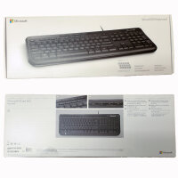 Original Microsoft Wired Keyboard 600 QWERTZ Tastatur USB...