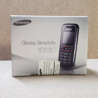 Samsung GT-E1081T Rot Ohne Simlock & Vertrag Neu...