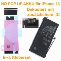 No Pop Up Akku Dekodiert mit IC 3227mAh Für iPhone...