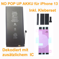 No Pop Up Akku Decodiert mit IC 3110mAh Für iPhone...