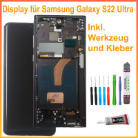 Für Samsung Galaxy S22 Ultra SM-S908 LCD Display...