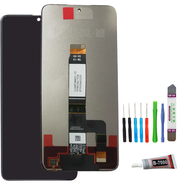 Ersatz Bildschirm passt Für Xiaomi Redmi 13 LCD TouchScreen schwarz + TOOL