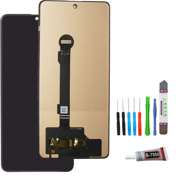 Ersatz Bildschirm Für Xiaomi Redmi Note 12 Pro Plus 5G M16U LCD TouchScreen schwarz + TOOL