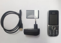 Nokia C2 Classic - Schwarz C2-01 RM-721 technisch einwandfrei, optisch Neu