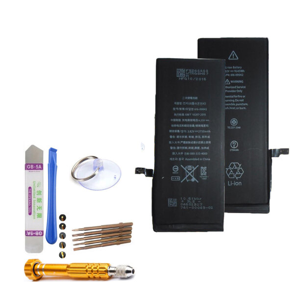 Ersatz Akku für iPhone 6S ersetzt APN 616-00036 Accu Batterie Battery + Profi Werkzeug Set