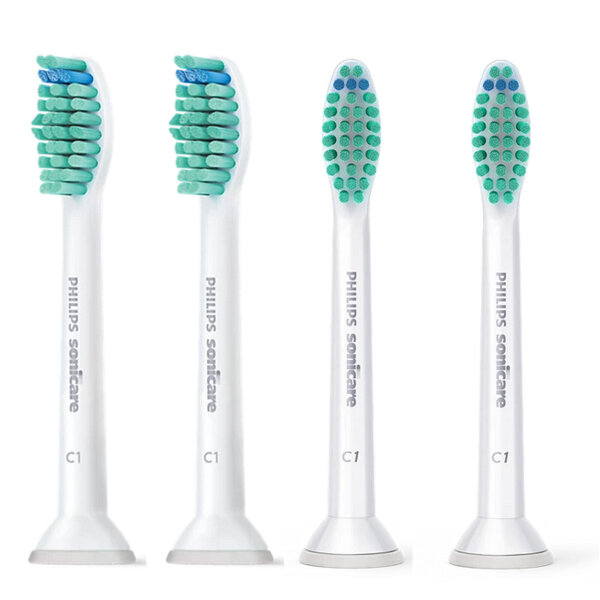 Philips Sonicare C1 ProResults Standard Aufsteckbürste 4 Pack HX6014