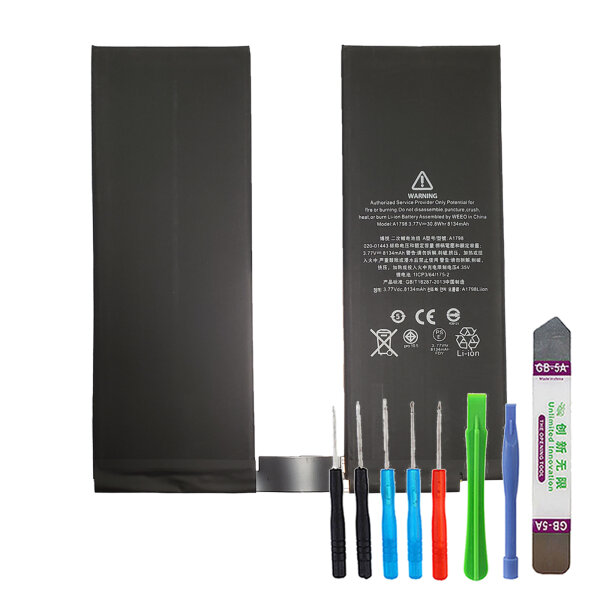 Ersatz 8134mAh Akku für iPad Pro 10.5 2017 A1701 A1709 ersetzt A1798 Batterie Battery + TOOL