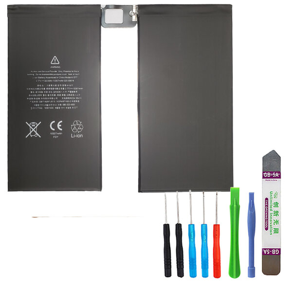 Ersatz 10307mAh Akku für iPad Pro 12,9 A1584 A1652 ersetzt A1577 Batterie Battery + TOOL