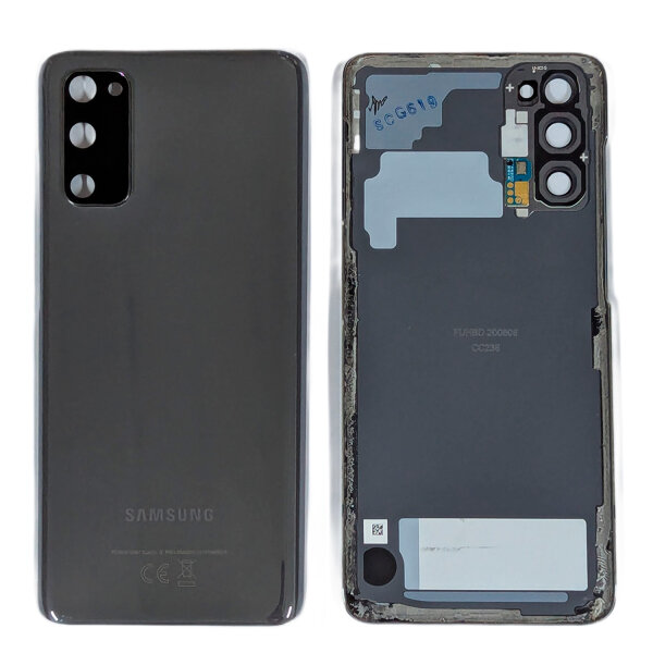 Original Backcover für Samsung Galaxy S20 SM-G980 Akkudeckel Inkl. Kameraglas gebraucht grau