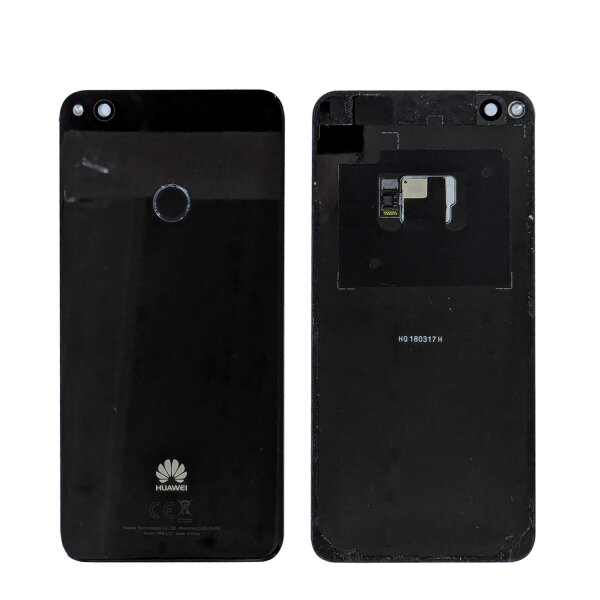 Original Huawei Backcover für Honor 8 Akkudeckel inkl. Kameraglas schwarz