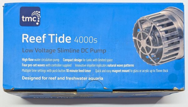 Original TMC Reef Tide 4000s 12V Pumpe Gleichstrom Strömungspumpe