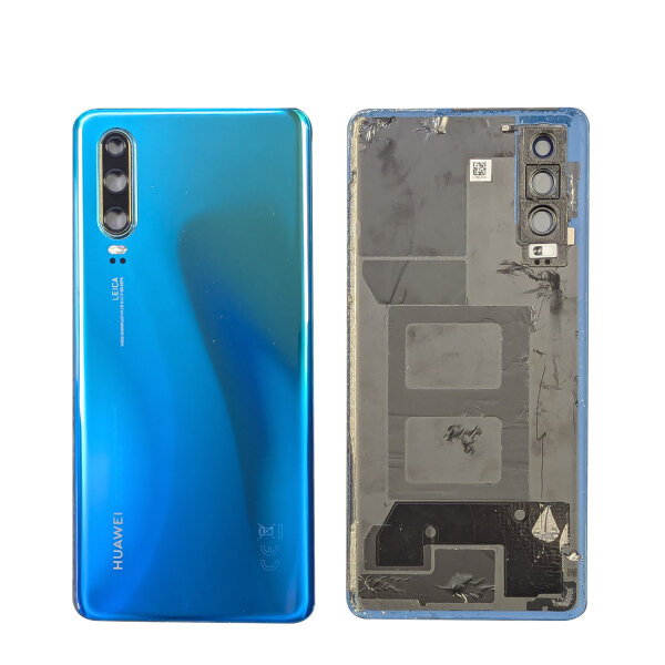 Original Huawei Backcover P30 Akkudeckel inkl. Kameraglas Blau