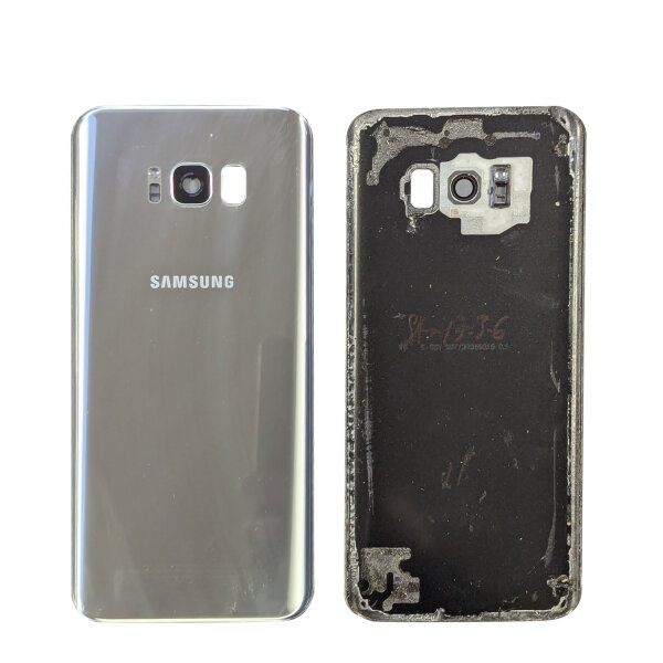 Original Samsung Backcover Galaxy S8 Plus SM-G950 Akkudeckel inkl. Kameraglas Silber