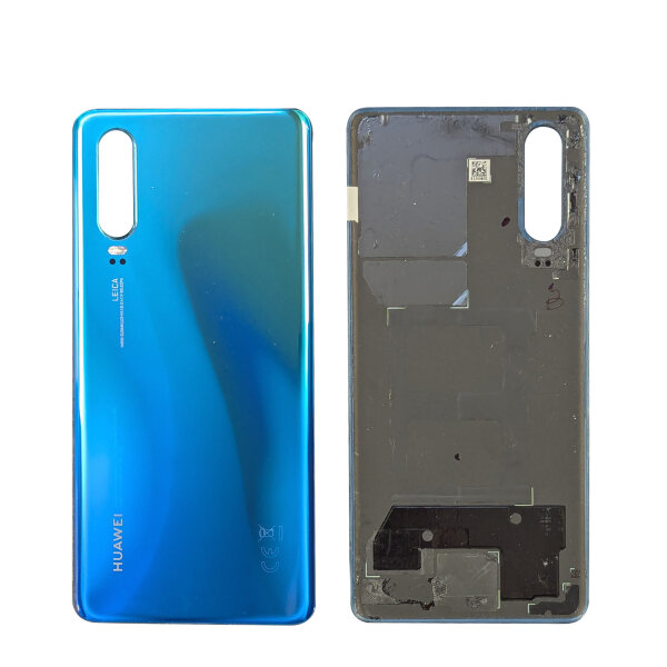 Original Huawei Backcover P30 Akkudeckel Ohne Linse Blau