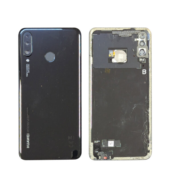 Original Huawei Backcover P30 Lite Akkudeckel inkl. Kameraglas +ID-Sensor Schwarz