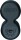 ABUS Marine 808 Reef Außenbordersicherung, Schwarz AB475047