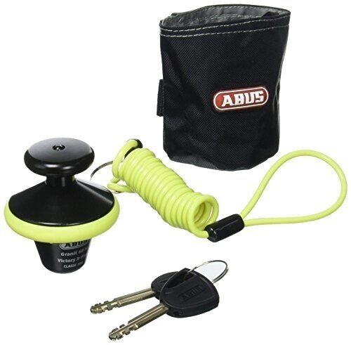 Bremsscheibenschloss Abus GRANIT™ Victory XPlus 68 schwarz gelb voll