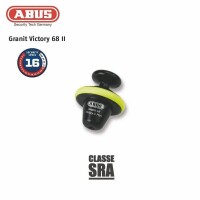 Bremsscheibenschloss Abus GRANIT™ Victory XPlus 68 schwarz gelb voll