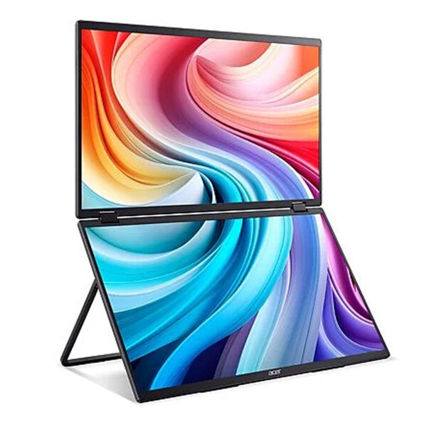 ACER HDMI PC Monitor PD3 Serie PD193Q 18,5 Zoll Computer Bildschirm Dual SCREEN wie neu