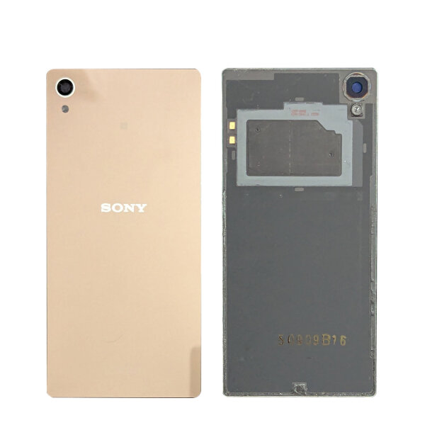 Original Sony Backcover Z5 E6603 E6653 Akkudeckel inkl. Kameraglas Bronze